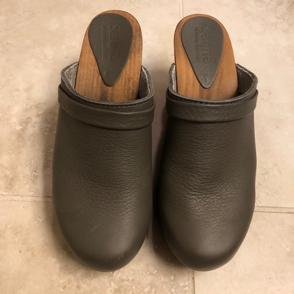Sanita 3” Clogs in Sage